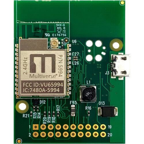 City Theatrical 2.4 GHz Multiverse Receptor DMX RDM sin carcasa