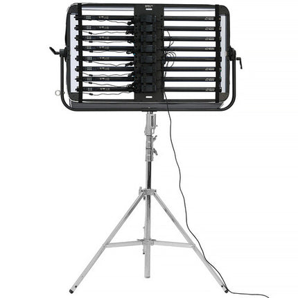 Nanlite 8-Tube Light Frame con Softbox Grid y Múltiples Capas de Difusión
