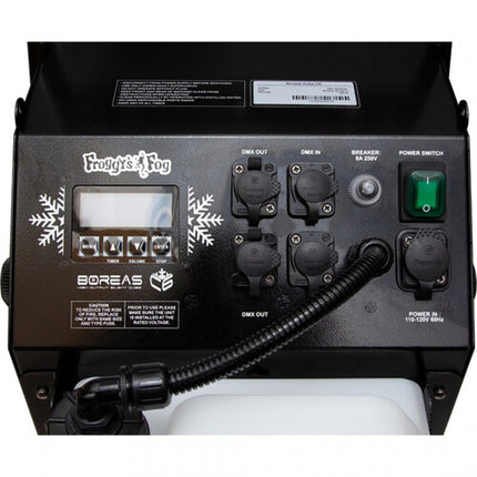 Froggys Fog Boreas Cube C6 Máquina de Nieve Silenciosa 430 ft² Control DMX inalámbrico