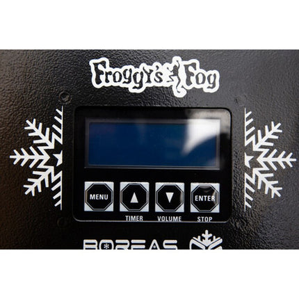 Froggys Fog Boreas Cube C6 Máquina de Nieve Silenciosa 430 ft² Control DMX inalámbrico