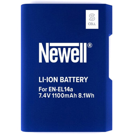 Newell SupraCell EN-EL14a Batería Recargable 1100mAh 7.4V para Nikon