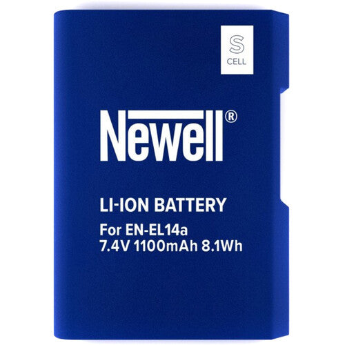 Newell SupraCell EN-EL14a Batería Recargable 1100mAh 7.4V para Nikon