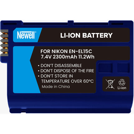 Newell SupraCell EN-EL15C Batería Recargable 2300mAh 7.4V para Nikon