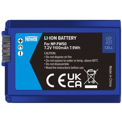 Newell SupraCell NP-FW50 Batería Recargable 7.2V 1100mAh para Sony