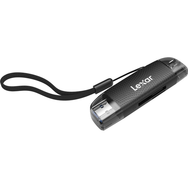 Lexar Dual-Slot USB-A C Lector de Tarjetas UHS I 205 MB s