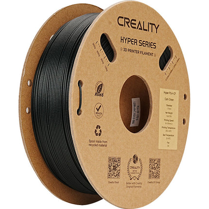 Creality Hyper PLA-CF Filamento para Impresión 3D 1.75mm 1kg Negro