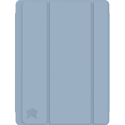 Funda STM Studio para iPad 10th Gen azul con tapa magnética y espacio para Apple Pencil Gen 2