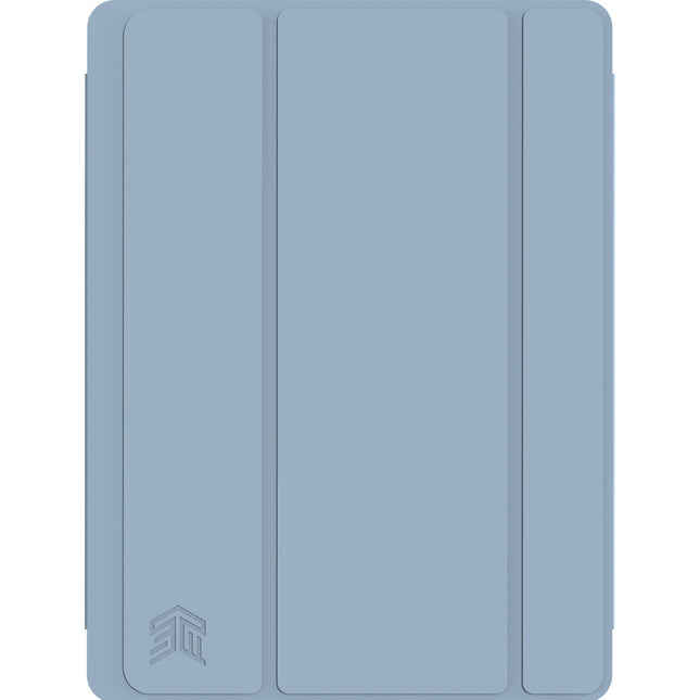 Funda STM Studio para iPad 10th Gen azul con tapa magnética y espacio para Apple Pencil Gen 2