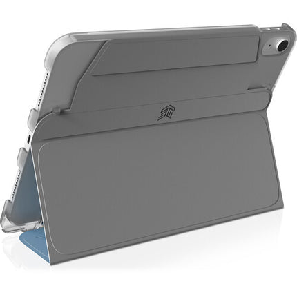 Funda STM Studio para iPad 10th Gen azul con tapa magnética y espacio para Apple Pencil Gen 2