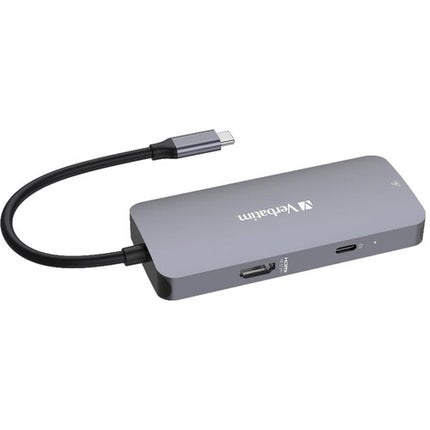 Verbatim 5-Port USB-C Pro CMH-05 Hub multipuerto con HDMI 4K 60Hz y 85W PD