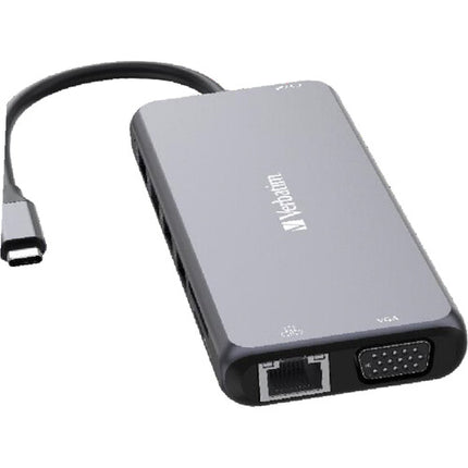 Verbatim 14-Port USB-C Pro CMH-14 Hub multipuerto 85W USB-C HDMI VGA