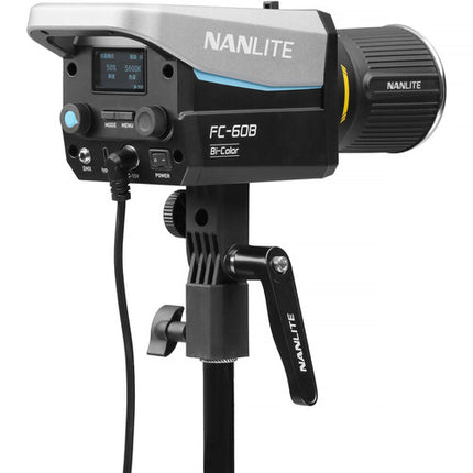 Nanlite FC60B Foco LED Bicolor 12510 Lux 2700-6500K Incluye Batería y Estuche