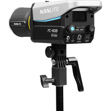 Nanlite FC60B Foco LED Bicolor 12510 Lux 2700-6500K Incluye Batería y Estuche