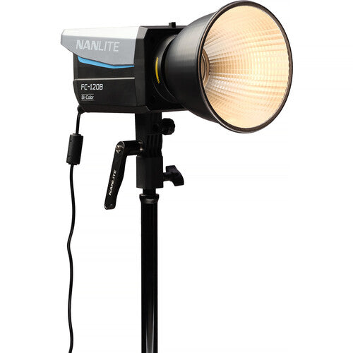 Nanlite FC120B Foco LED Bicolor 17450 Lux 2700-6500K con Reflector y Estuche rígido