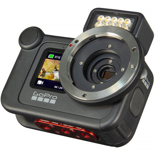 Back-Bone Gear Adaptador Micro Cuatro Tercios para H9PRO H10PRO con Cap T3 y Estuche
