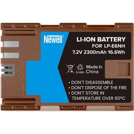 Newell LP-E6NH Batería Recargable USB-C 2300mAh 7.2V para Canon