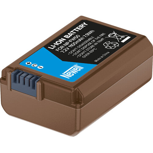 Newell NP-FW50 Batería Recargable USB-C para Cámaras Sony 1100mAh 7.2V
