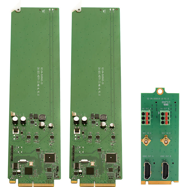 Apantac HDMI 1.3 a SDI Convertidor con Dual Rear Module y DashBoard openGear