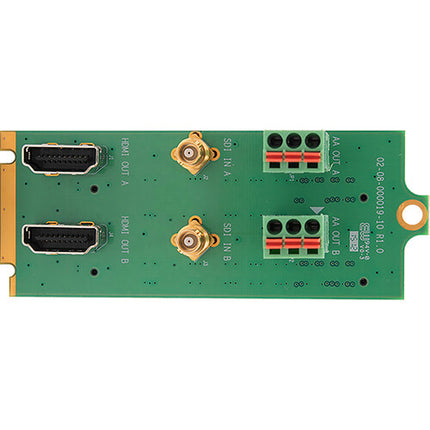 Apantac HDMI 1.3 a SDI Convertidor con Dual Rear Module y DashBoard openGear