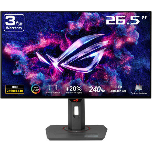 ASUS ROG Strix OLED Monitor Gaming 26.5" QHD 1440p 240 Hz HDR