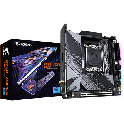 Gigabyte B760I AORUS PRO Placa base Mini-ITX LGA 1700 DDR5 Wi-Fi 6E