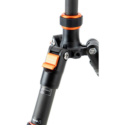 Fotopro X-Go Mini 2 trípode de fibra de carbono 17.8 pulg altura máxima 7.5 pulg plegado incluye bolsa
