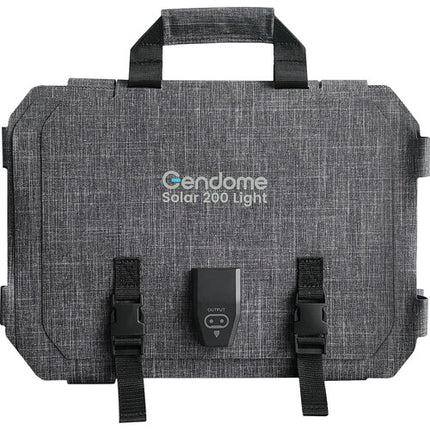 Gendome 200W Panel Solar Portátil 200W IP68 Resistente con Bolsa de Transporte