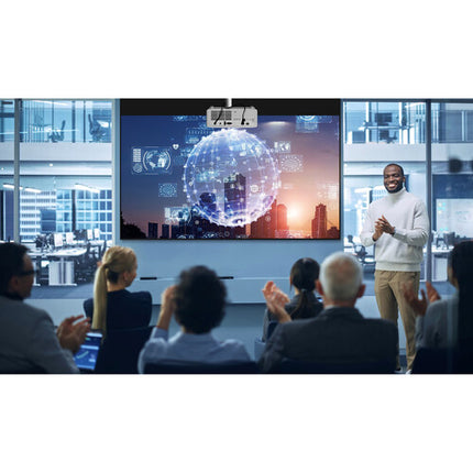 Optoma Technology ZK430ST Proyector Láser DLP UHD 4K 3700 lúmenes 0.496:1 corto alcance