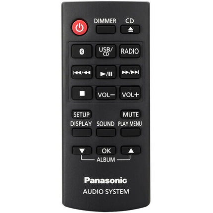 Panasonic Sistema de Audio Inalámbrico 80W con CD Radio FM Bluetooth