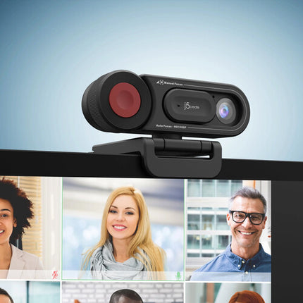 j5create JVU250 Webcam Full HD 1080p 30 fps Micrófono Integrado USB-C