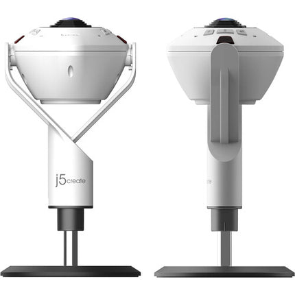 j5create Cámara web 360° AI con altavoz Full HD 1920x1080 30 fps y control remoto