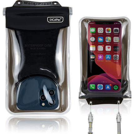 DiCAPac WP-C2S Funda impermeable para smartphone hasta 6.9" con correa cuello
