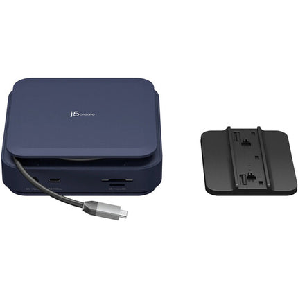 j5create 11 en 1 Dock USB-C con Doble HDMI 4K 60Hz y 100W PD