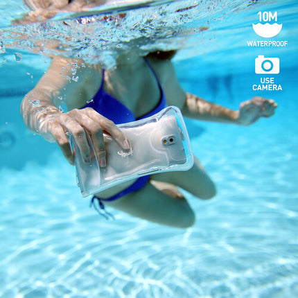 DiCAPac WP-C2S Funda impermeable para smartphone hasta 6.9" con correa cuello