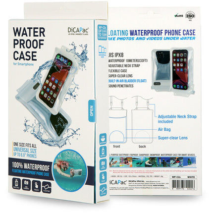 DiCAPac WP-C2S Funda impermeable para smartphone hasta 6.9" con correa cuello