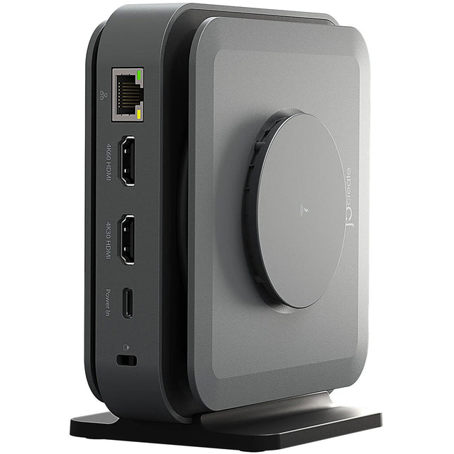 j5create Dock USB-C 12 en 1 con Dual HDMI 4K y Adaptador GaN 140W