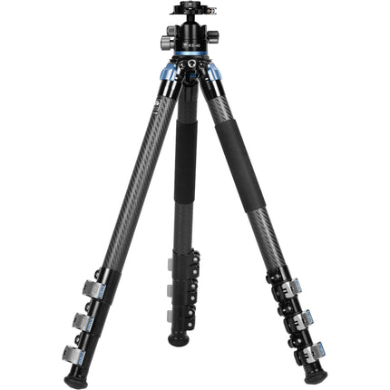 Sirui L-324F trípode de fibra de carbono 6.6 a 60.9 pulgadas con cabezal KS-40