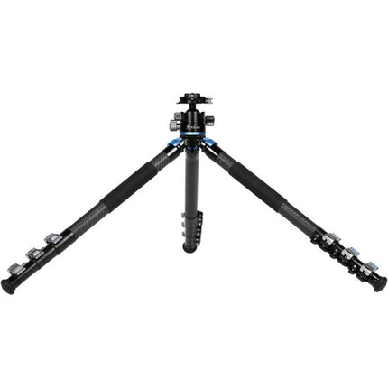 Sirui L-324F trípode de fibra de carbono 6.6 a 60.9 pulgadas con cabezal KS-40