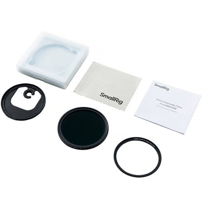 SmallRig Filtro ND Variable 1 a 5 Paradas 67mm con Adaptador M-Mount