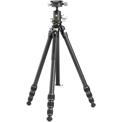 Vanguard VEO 5 234C trípode de fibra de carbono 4 secciones 63.8 pulgadas altura máxima con cabezal de bola BH-110S