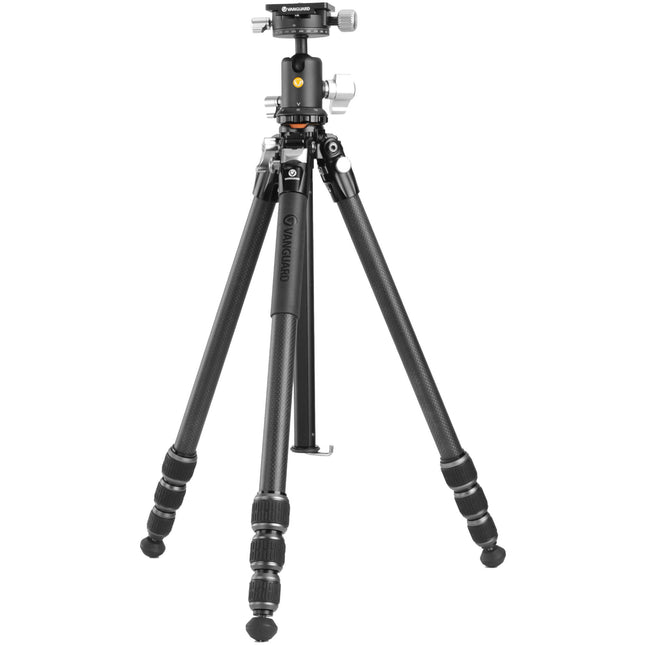 Vanguard VEO 5 234C trípode de fibra de carbono 4 secciones 63.8 pulgadas altura máxima con cabezal de bola BH-110S