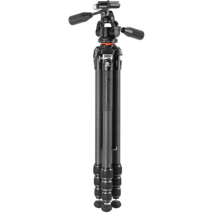 Vanguard VEO 5 264C trípode de fibra de carbono 67 pulg altura carga 22 lb con cabeza PH-38S y bolsa acolchada