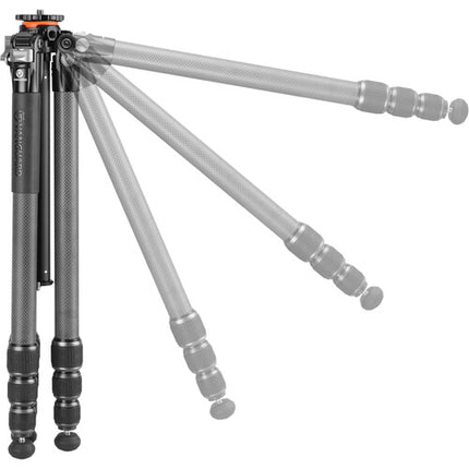 Vanguard VEO 5 304CB Trípode de Fibra de Carbono Hasta 44 lb con Cabezal BH-250S