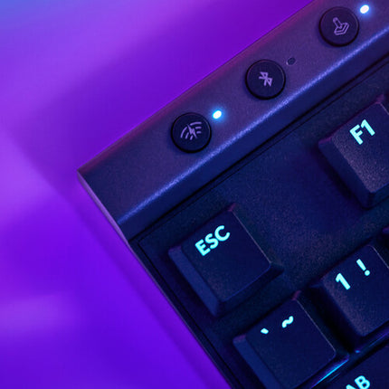 Logitech G G515 TKL Teclado Mecánico Gaming Inalámbrico RGB 36h Batería USB Extensor