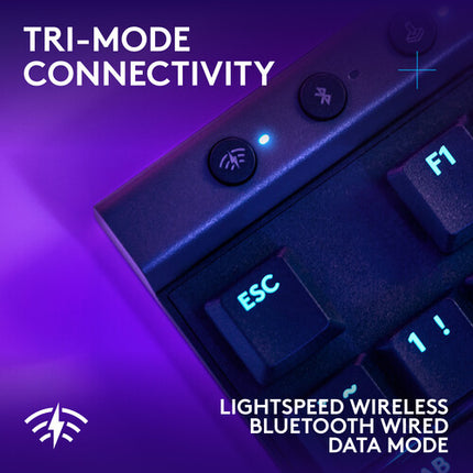 Logitech G G515 Teclado mecánico inalámbrico TKL RGB GL Linear 36 horas batería