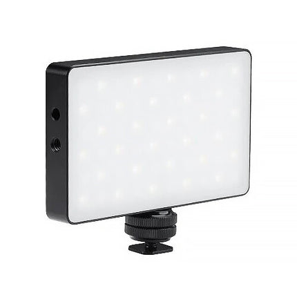 GVM 8RS Luz LED RGB para cámara Panel 4.6x2.8" 225 Lux Ajustable 2700-7500K