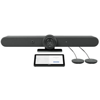 Logitech Rally Bar + Tap + 2 Mic Pods Bundle Video Conferencia 4K Beamforming