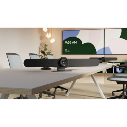 Logitech Rally Bar Kit para Salas Medianas Cámara 4K Micrófonos Modulares