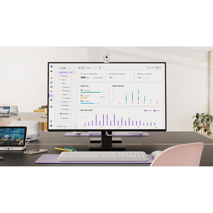 Logitech Rally Bar Kit para Salas Medianas Cámara 4K Micrófonos Modulares