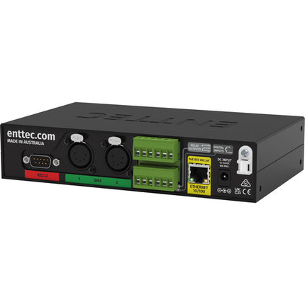 ENTTEC S-Play LITE Controlador DMX 16 Universos 8GB Memoria Pack Completo